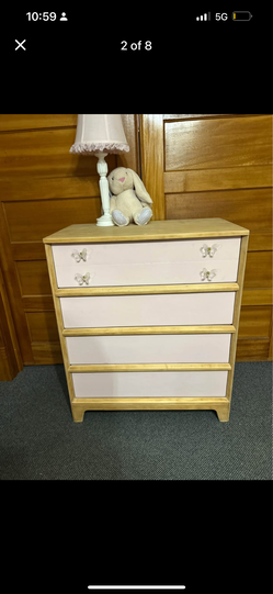 Pink two tone kid dressee