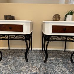Pair Of Night Stands / Side Tables