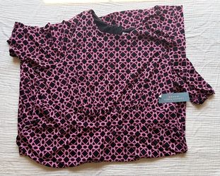 NEW Black/Pink 22W Women Dress