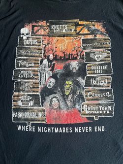 2018 Knotts Scary Farm Horror T Shirt