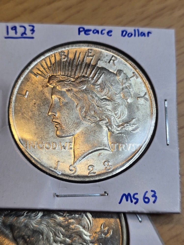 1923 Peace Dollar 
