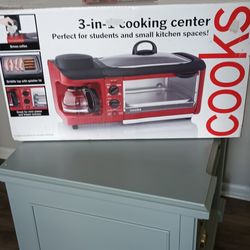 3 in 1 Cooking center upgrade your morning 