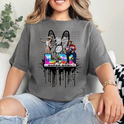 Bad Bunny, Super Bowl, Custom Shirts, Apparel, Tshirts, Crewnecks 