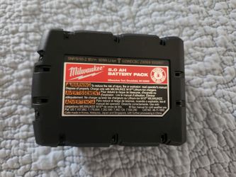 Milwaukee M18 5.0 Ah Battery Pack