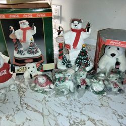 Coca-Cola Vintage Polar Bear Set