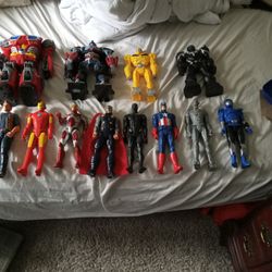 ACTION FIGURES AND TRANSFORMERS FOR SALE