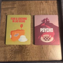 Psycho/Fear and Loathing Blu Ray Steelbook