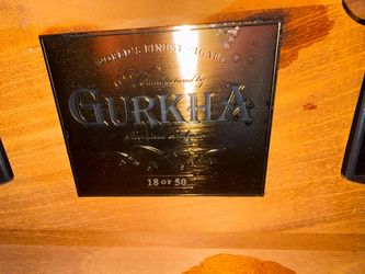Anniversary Edition Gurkha Humidor
