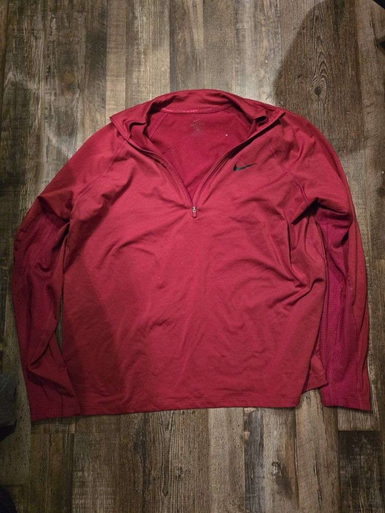Mens 2X Nike Dri-Fit Pull Over