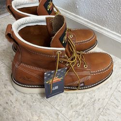 Botas De Trabajo Con Casquillo Nuevas Size9D 