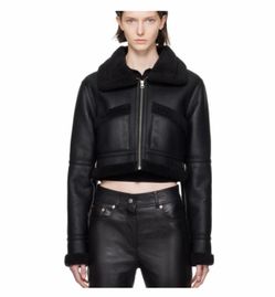 LVIR Black faux leather Jacket - Brand New