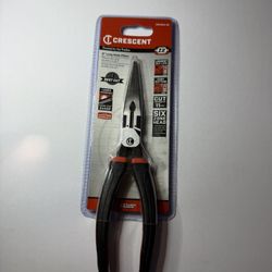 New Crecent 8" Long Nose Pliers