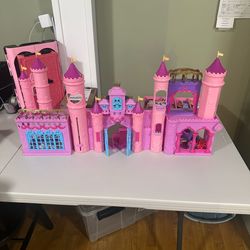 Cute doll castle and other toys