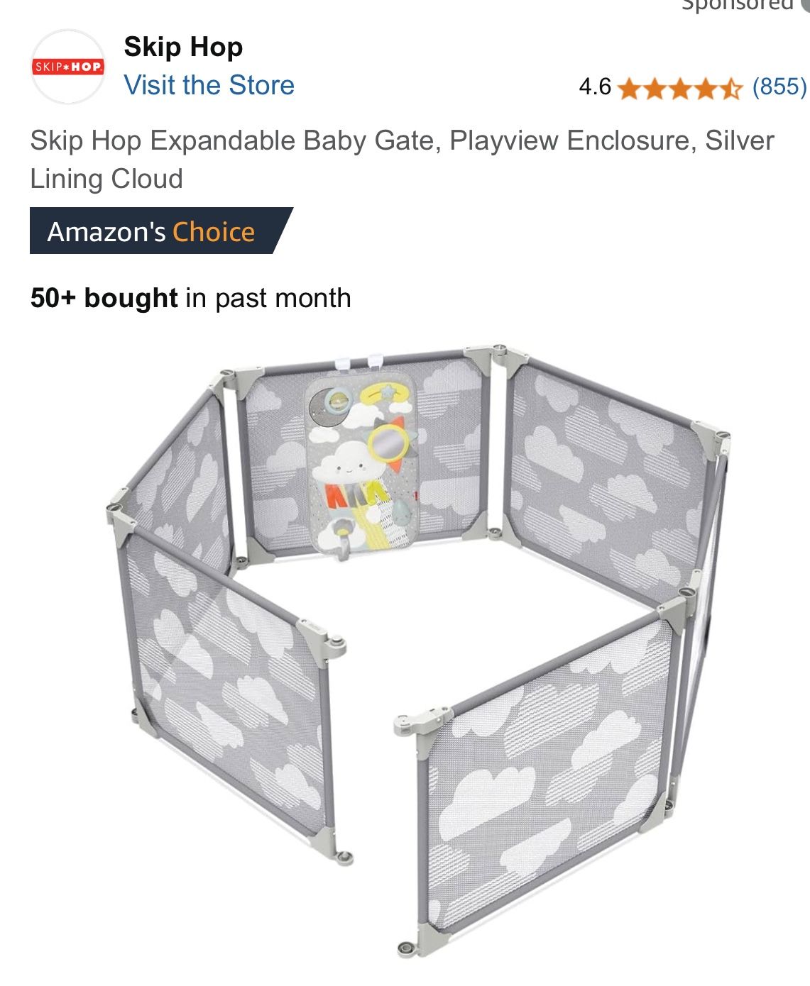 Skip hop Expandable Baby Gate