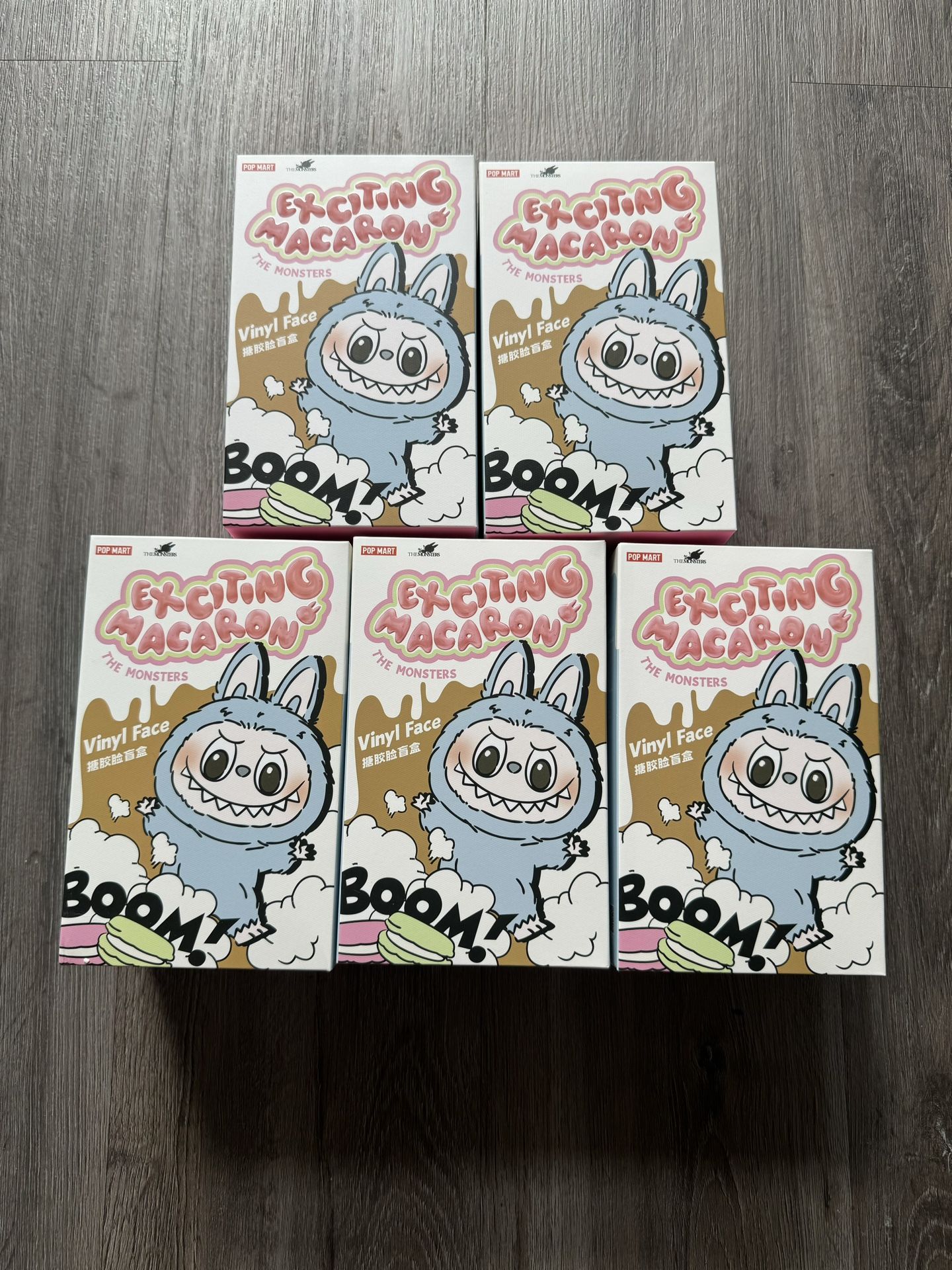 Exciting Macaroons Labubu Blind Boxes 