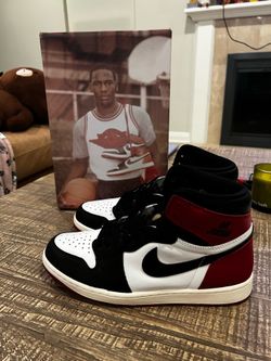 Air Jordan 1 Black Toe High OG Reimagined size 10