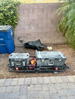 Trail Gear Foldable Hitch Rack