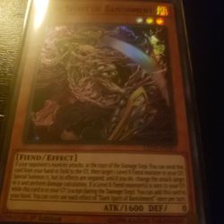 Yu-Gi-Oh Dark Spirit of Banishment