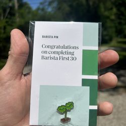 Starbucks Coffee Plant Lapel Pin