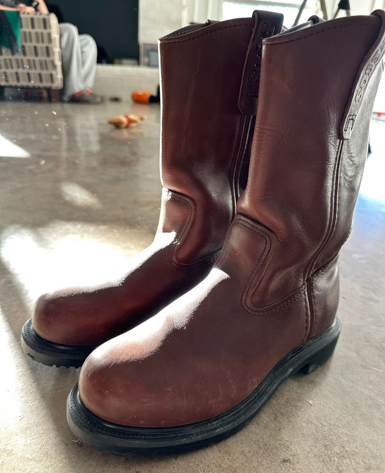 Red Wing Steel Toe “Pecos” Boots
