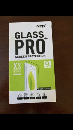 iPhone xs max premium tempered screen protector