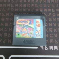 Sega Game Gear Game Sonic The Hedgehog 2 
