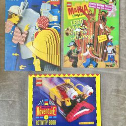 LEGO IDEA BOOK 260,~1990 Vintage Complete w Stickers Mania Magazine Book Builder