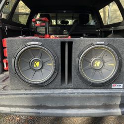 Dual 12” Kicker Comps.