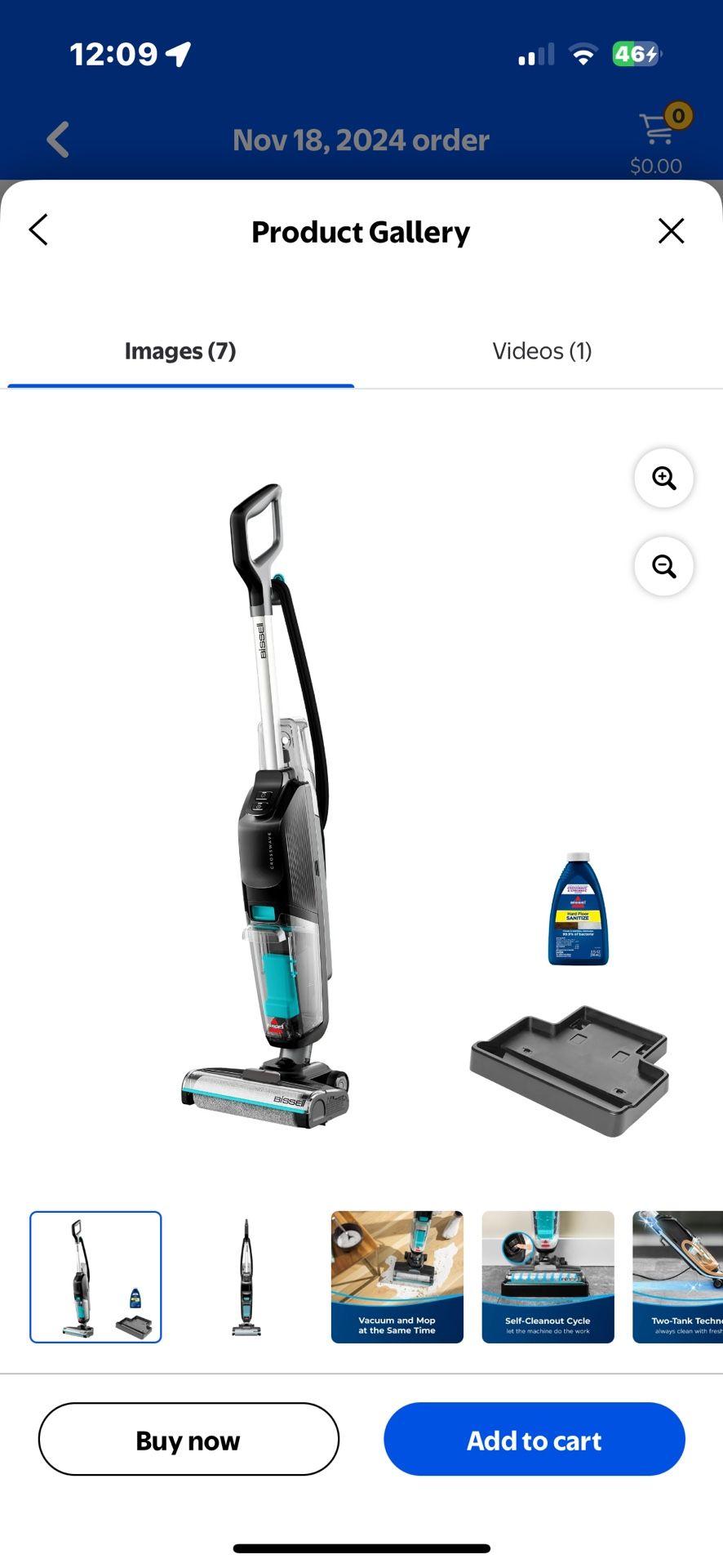 Bissel Crosswave Hard floor Expert