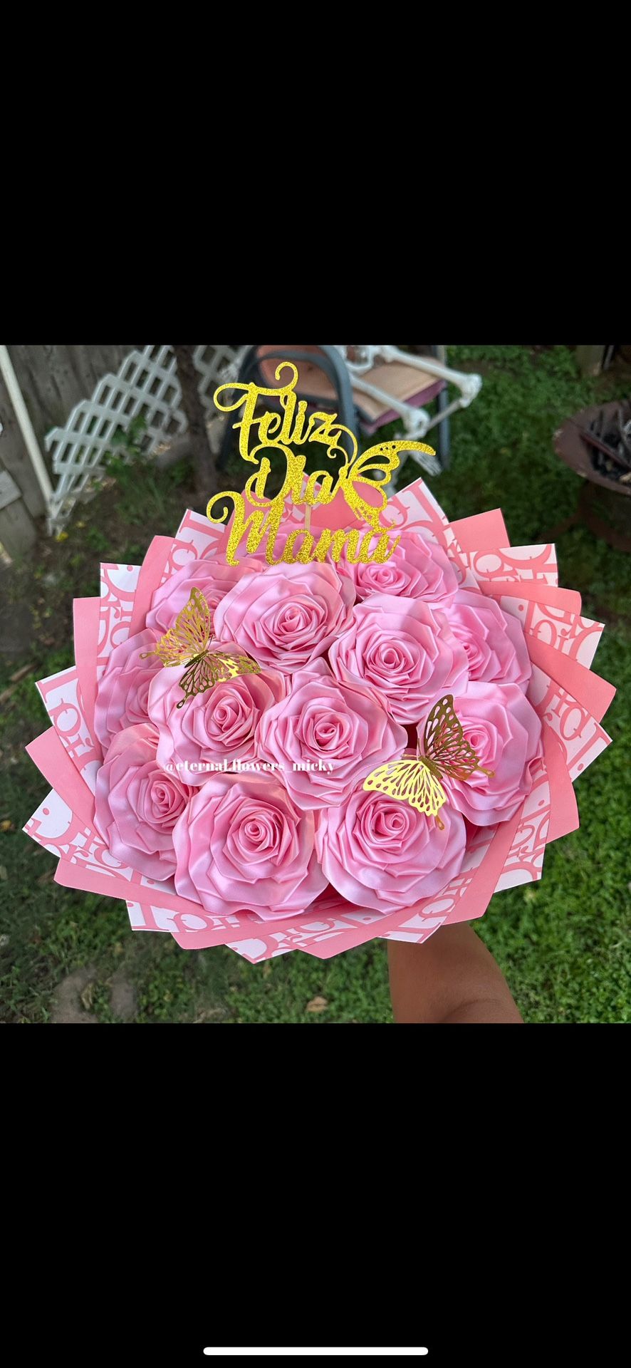 Mother’s Day Flower Bouquet/Ramo Buchon