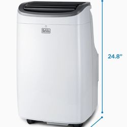 8.000 BTU Portable Air Conditioner Black + Decker 