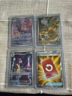 Pokemon Cards (set of 4)