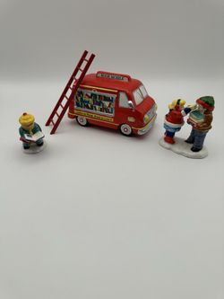Department 56 - Check It Out Bookmobile (Set of 3)