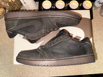 Travis Scott Air Jordan 1 Low Velvet Brown 9.5