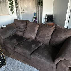 Large Brown Couch