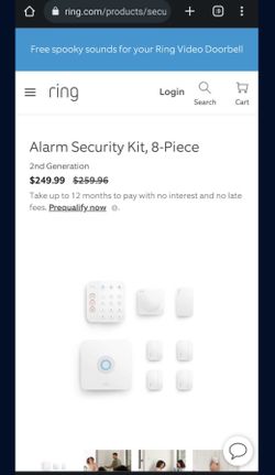 New Ring Alarm 8 Piece Kit Generation 2 *Swipe for photos*