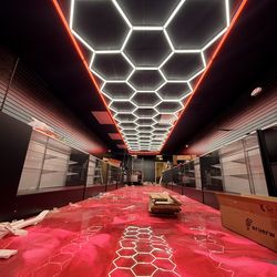 Hexagon LED Lights for Garage Miami