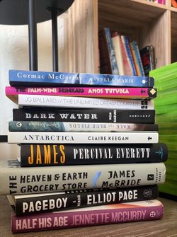 Literary Fiction Book Lot 10 - Percival Everett JAMES, Cormac McCarthy, Claire Keegan