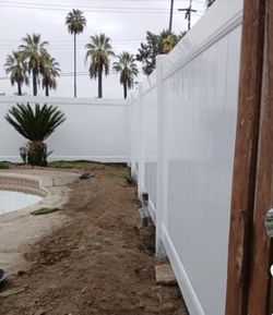 Vinyl Fence 