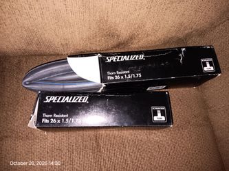 Two new Specialized thorn resistant tubes 26x1.5/1.75