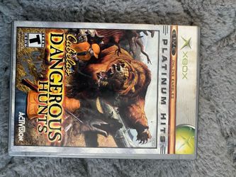 Cabela's Dangerous Hunts Xbox Platinum Hits