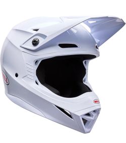 Bell MX-10 MIPS Motocross Helmet Solid White