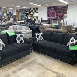 YOUR CHOICE SOFA AND LOVESEAT LARGE SEATS $895 🎁🇺🇸✅