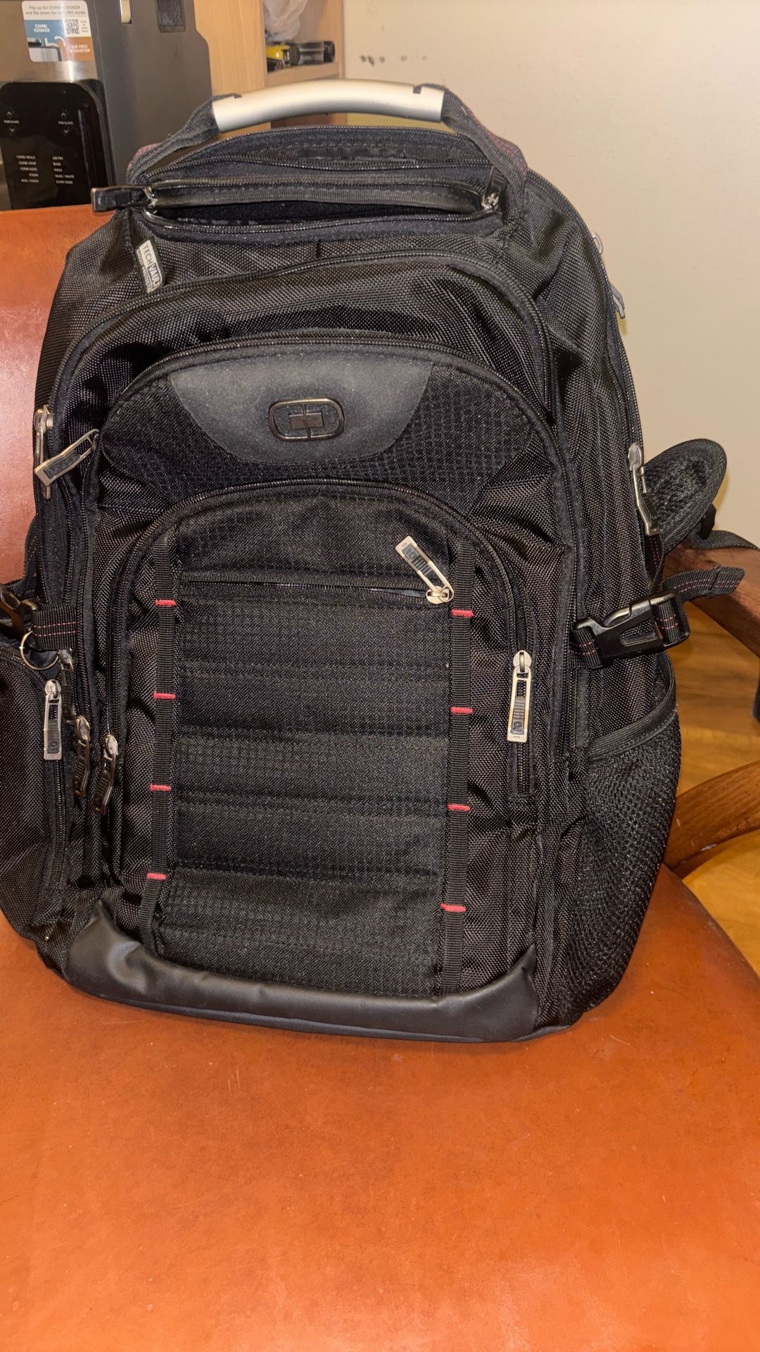OGIO Backpack Prospect Tech Vault Airflow Charcoal Black Laptop Bag