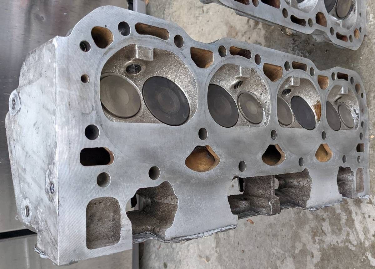 87-91 Corvette Aluminum L98 Heads - 113 Casting