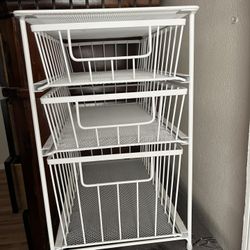 3 Drawer Wire Storage 
