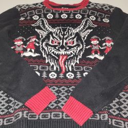 Krampus Holiday Sweater Size L