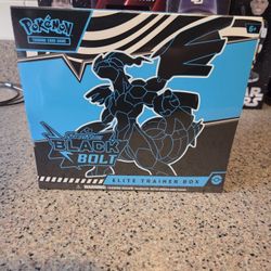 ​Pokémon TCG Scarlet & Violet Black Bolt Elite Trainer Box - Sealed