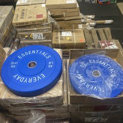 Bumper Plates 45 lbs Pair 
