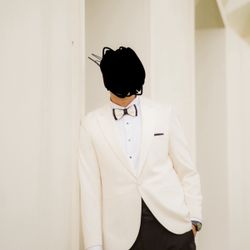 Cream Tuxedo Jacket